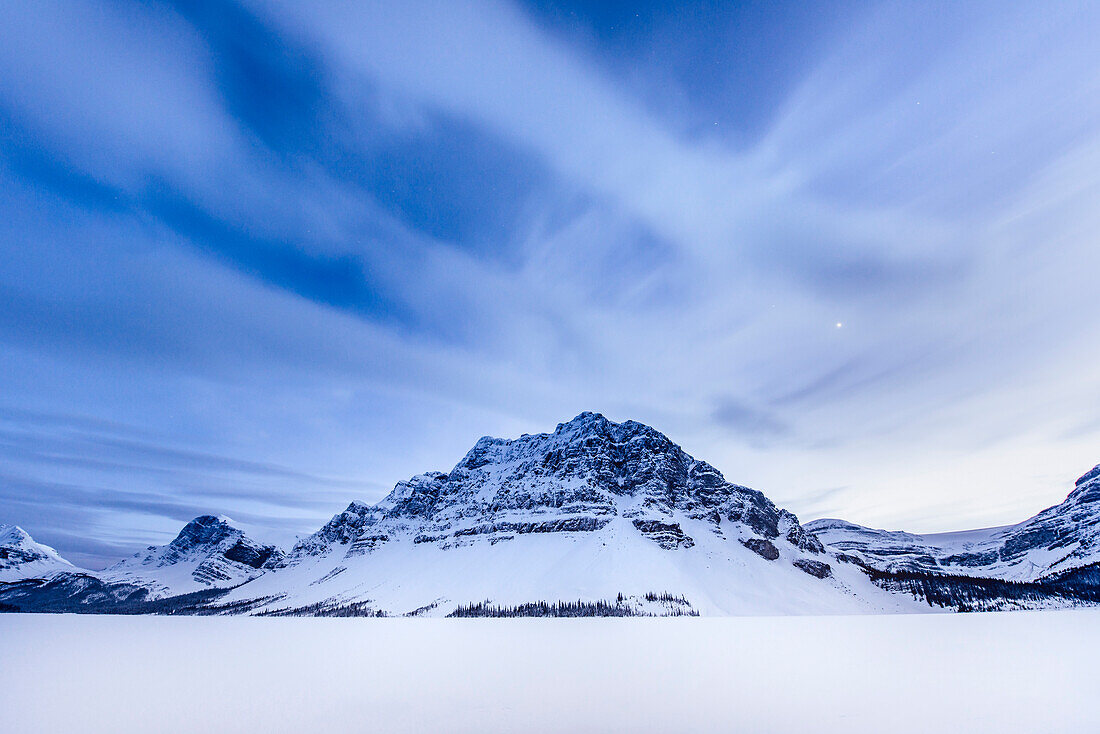 sky above the, Abraham Lake, Jasper National Park, Alberta, Kanada, north america