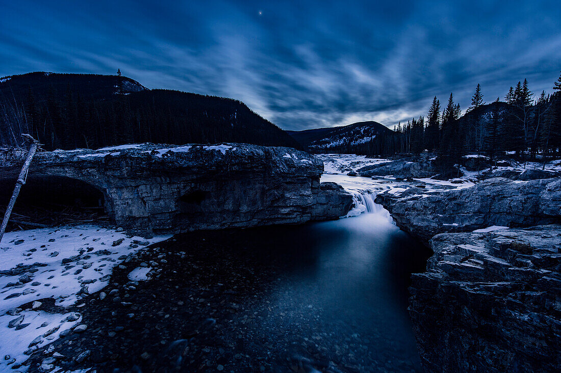 Ellbow Falls, Kananaskis, Kananaskis Country, Alberta, canada, north america