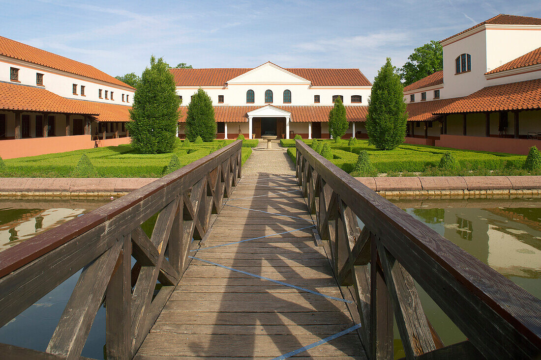 Roman villa at PerlBorg , Saarland , Germany , Europe