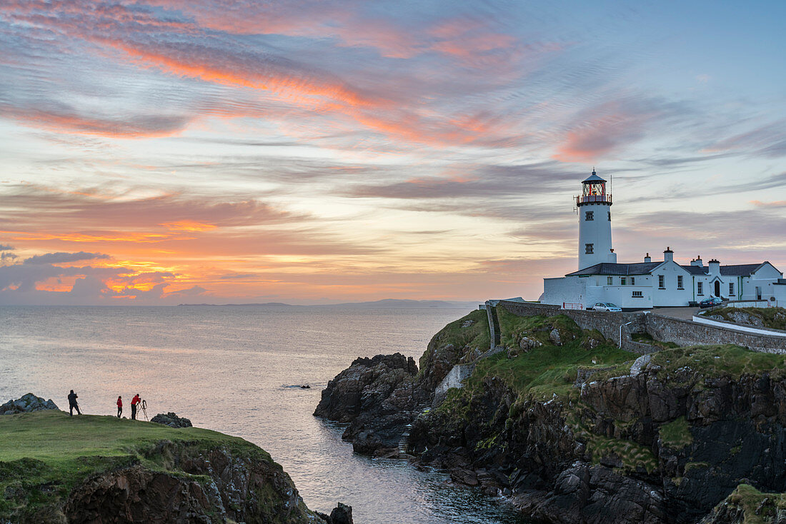 Fanad Head Leuchtturm, County Donegal, Ulster Region, Irland, Europa