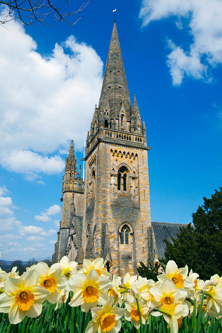 Llandaff Cathedral, Cardiff, Wales, Großbritannien, Europa