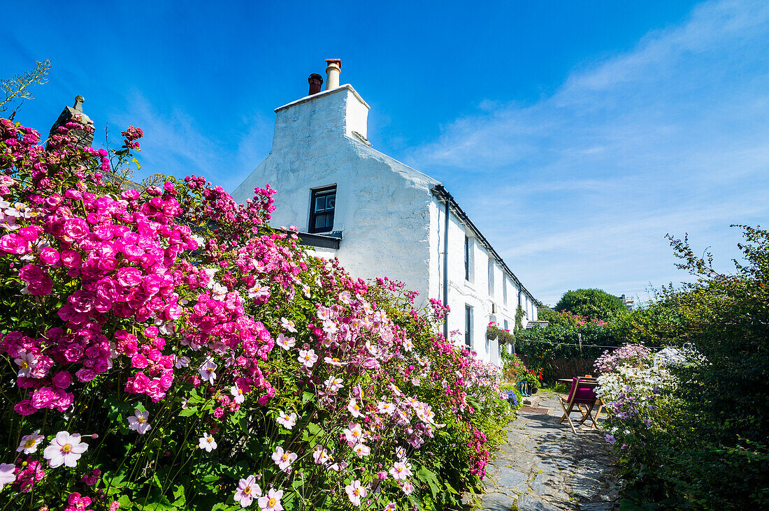 Lebendes Museum Cregneash Dorf, Isle of Man, Kroneabhängigkeit des Vereinigten Königreichs, Europa