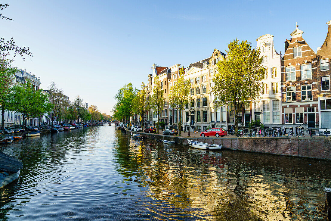 Keizersgracht-Kanal, Amsterdam, Niederlande, Europa