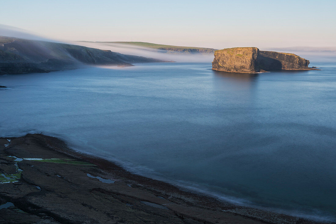 Castle Point, Loop Head, Grafschaft Clare, Munster, Republik Irland, Europa