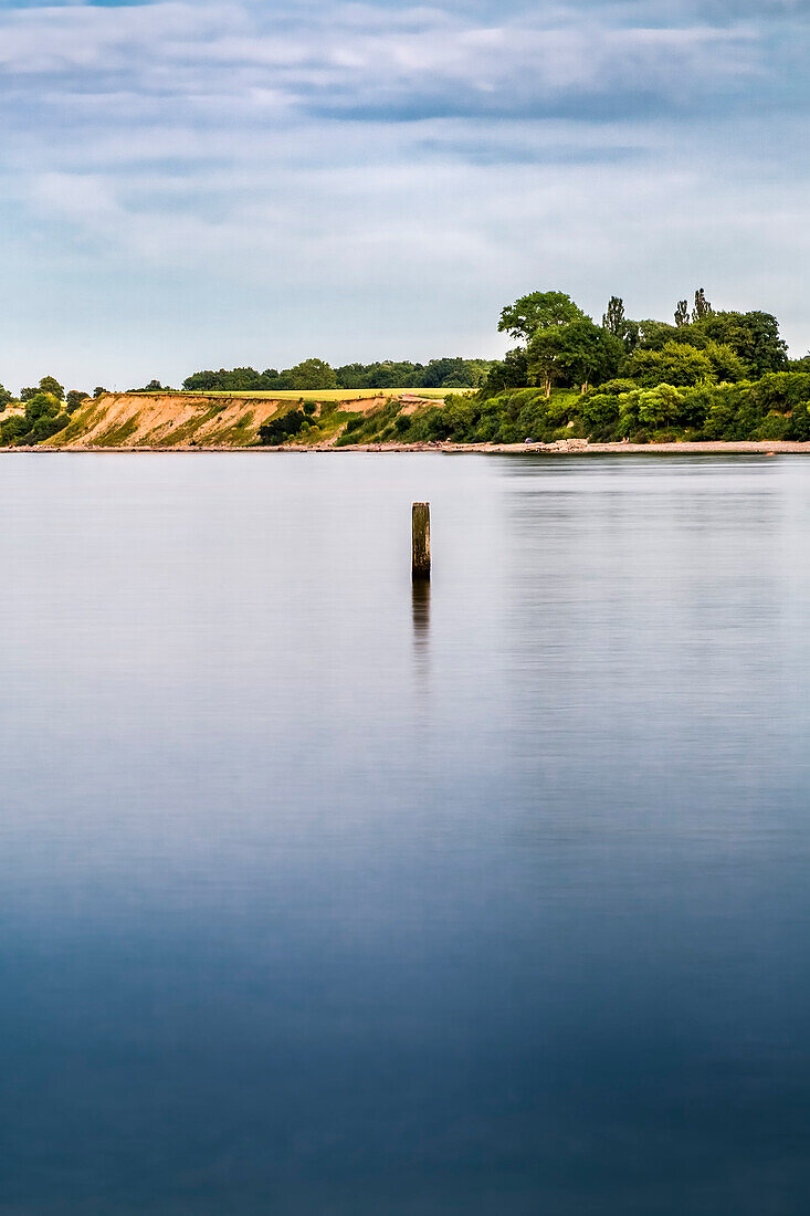 Blick von Niendorf auf die Steilküste, Brodtener Ufer, Timmendorf-Niendorf, Lübecker Bucht, Ostsee, Schleswig-Holstein, Deutschland