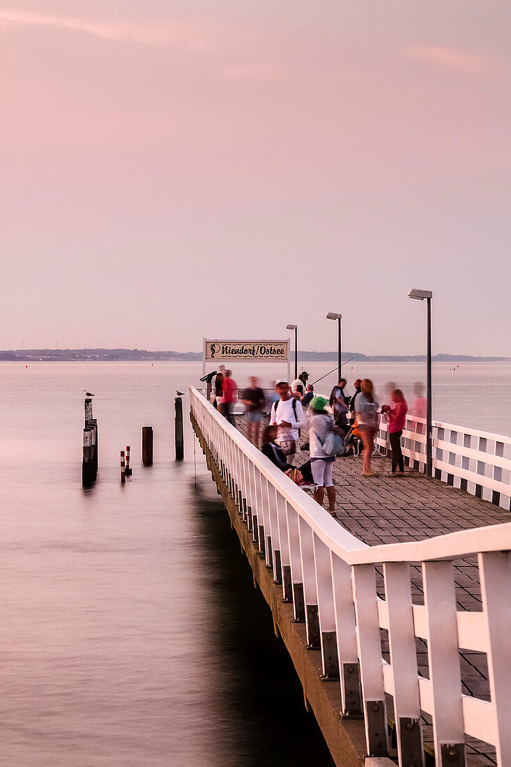 Pier, Timmendorf-Niendorf, Baltic coast, Schleswig-Holstein, Germany