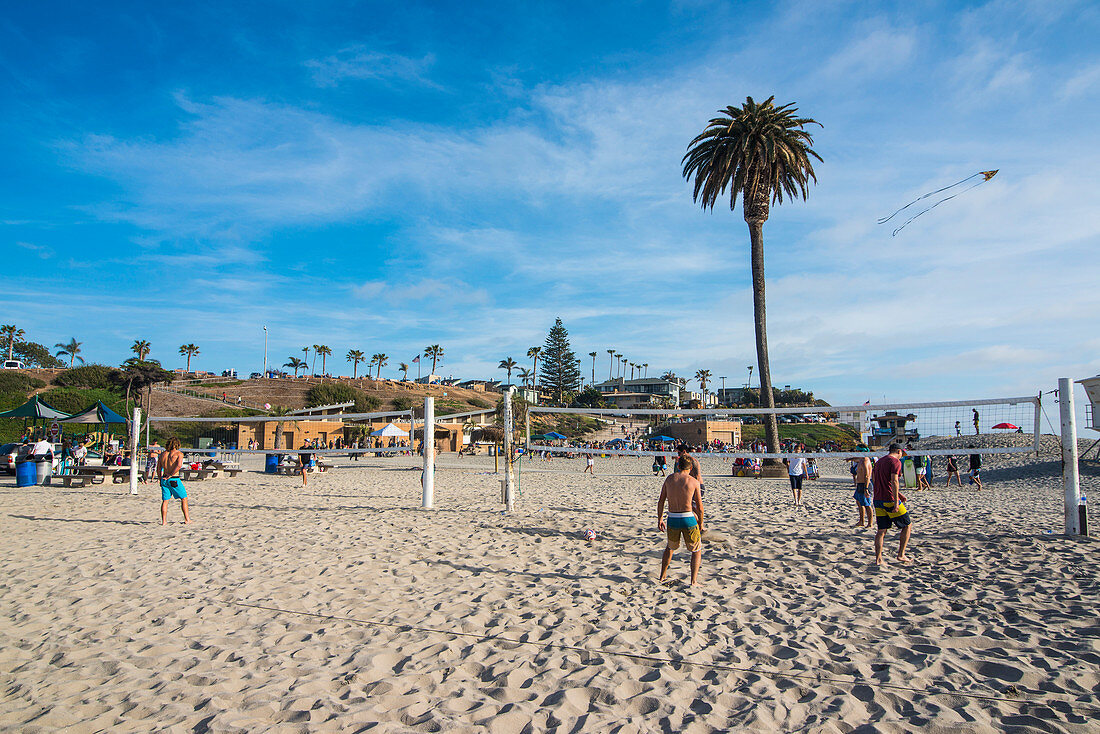 Beach of Encinitas, California, United States of America, North America