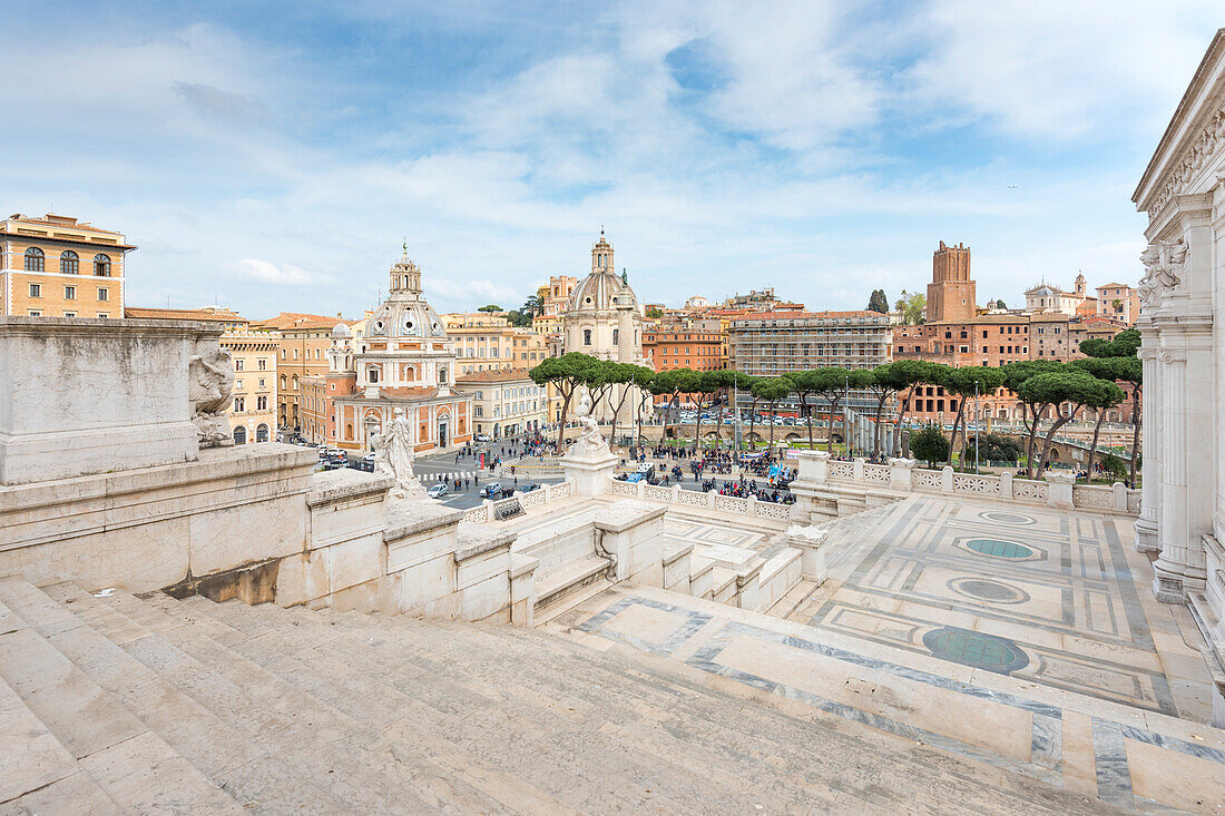 Altar des Vaterlandes in Rom Hauptstadt Europa, Italien, Latium, Roma-Viertel