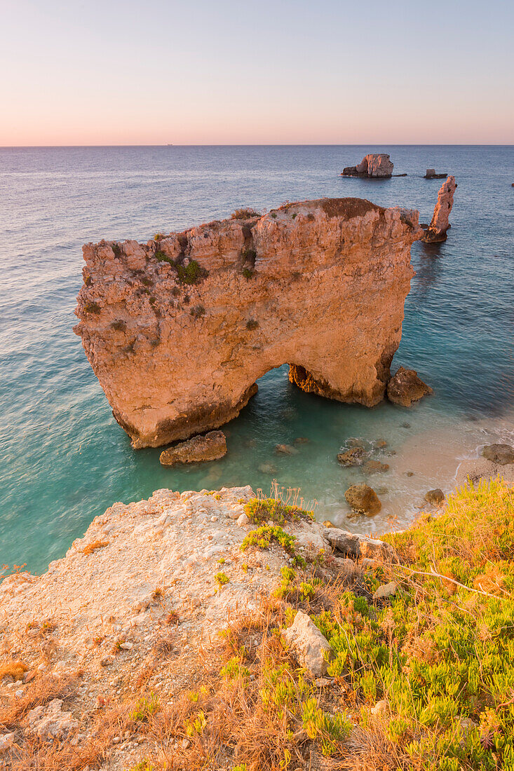 Reef of Siracusa Europe, Italy, Sicily region, Siracusa district, Rock of the two priests