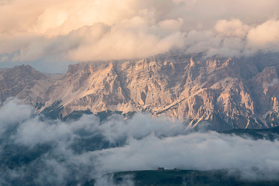 Sentiero delle Alte Creste, Arabba / Canazei, Trient / Belluno, Trentino-Südtirol / Venetien, Italien, Europa