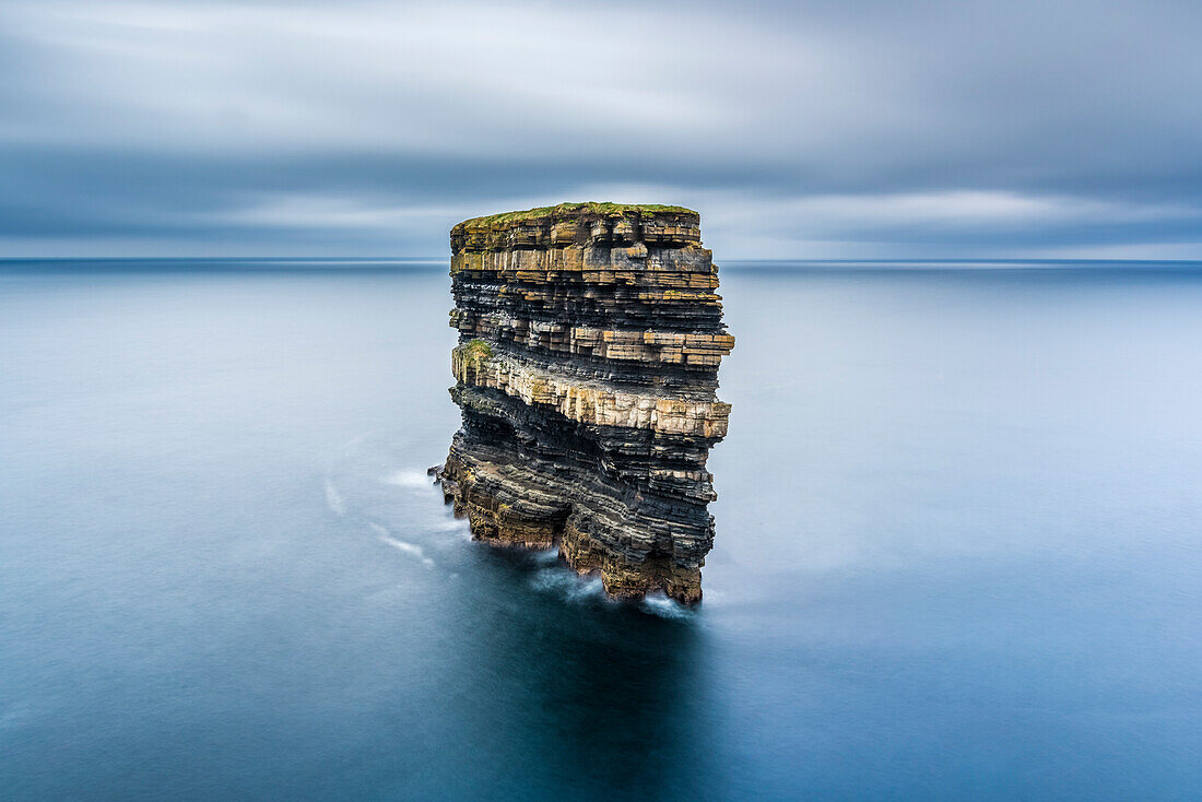 Downpatrick Leiter, Ballycastle, Co. Mayo, Connacht Provinz, Irland.