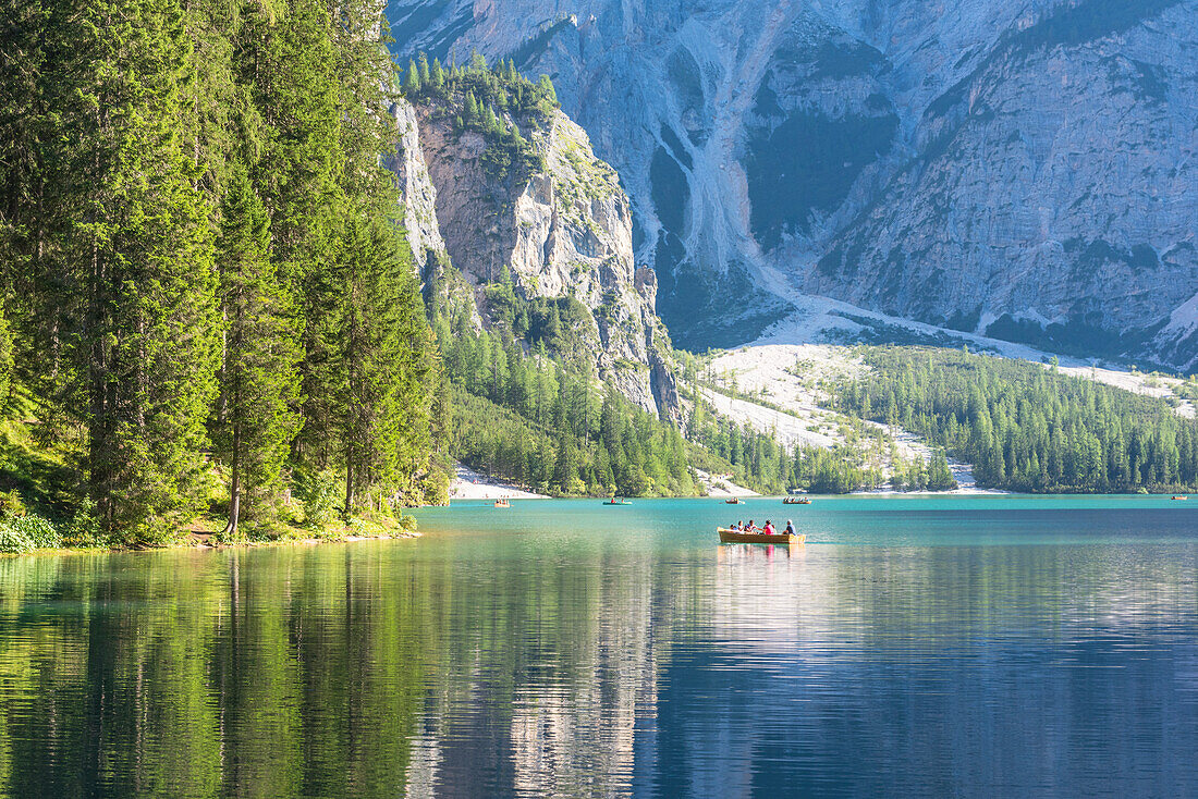 Lake Braies, Braies - Bolzano province , Trentino Alto Adige Italy