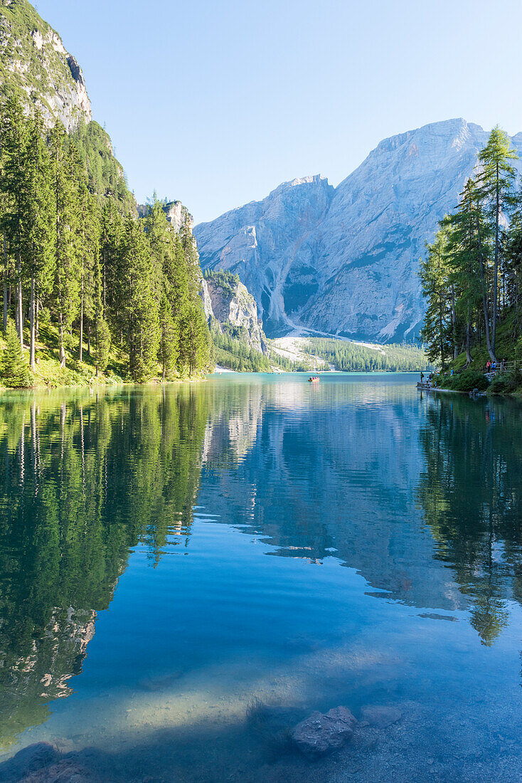 Lake Braies, Braies - Bolzano province , Trentino Alto Adige Italy