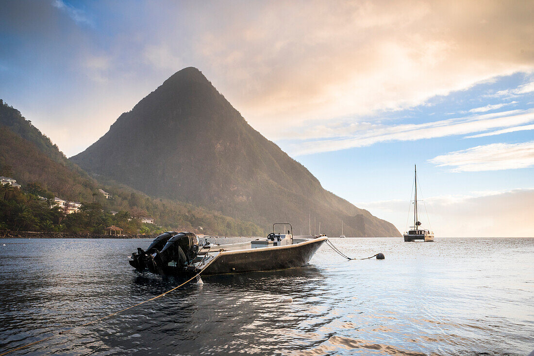 Sailing cruise through the Windward Islands of the Lesser Antilles of the Caribbean