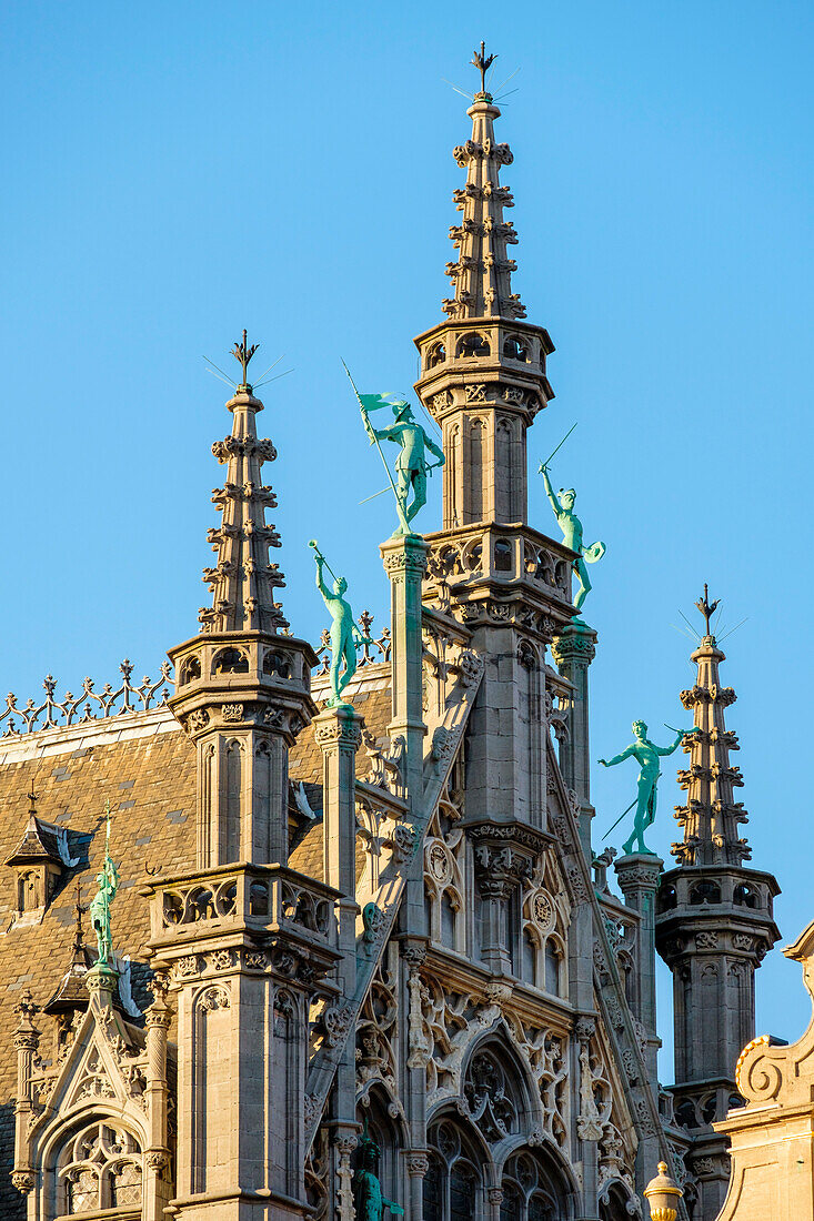 Maison du Roi (Kings House) oder Broodhuis, am Grand Place (Grote Markt), UNESCO Weltkulturerbe, Brüssel, Belgien