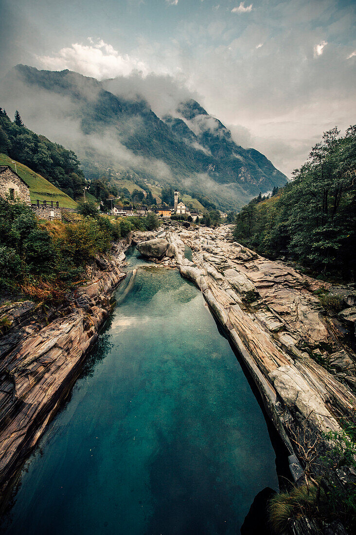 Lavertezzo, Valle Verzasca, Tikino, Switzerland, europe