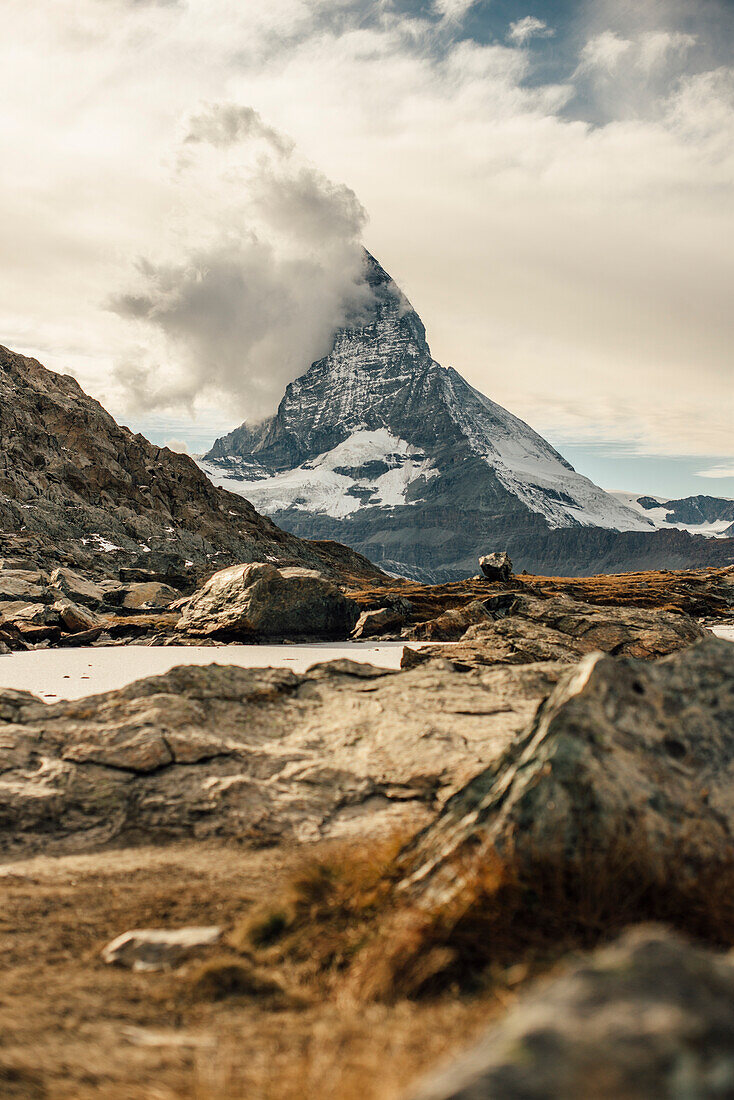 Matterhorn, Wallis, Schweiz, Europa