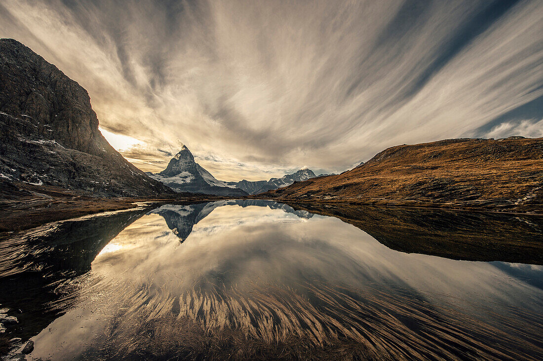 Matterhorn, Wallis, Schweiz, Europa