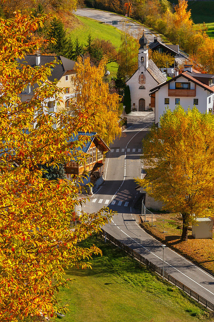 San Pietro, Funes-Tal, Region Südtirol, Trentino-Südtirol, Provinz Bozen, Italien, Europa