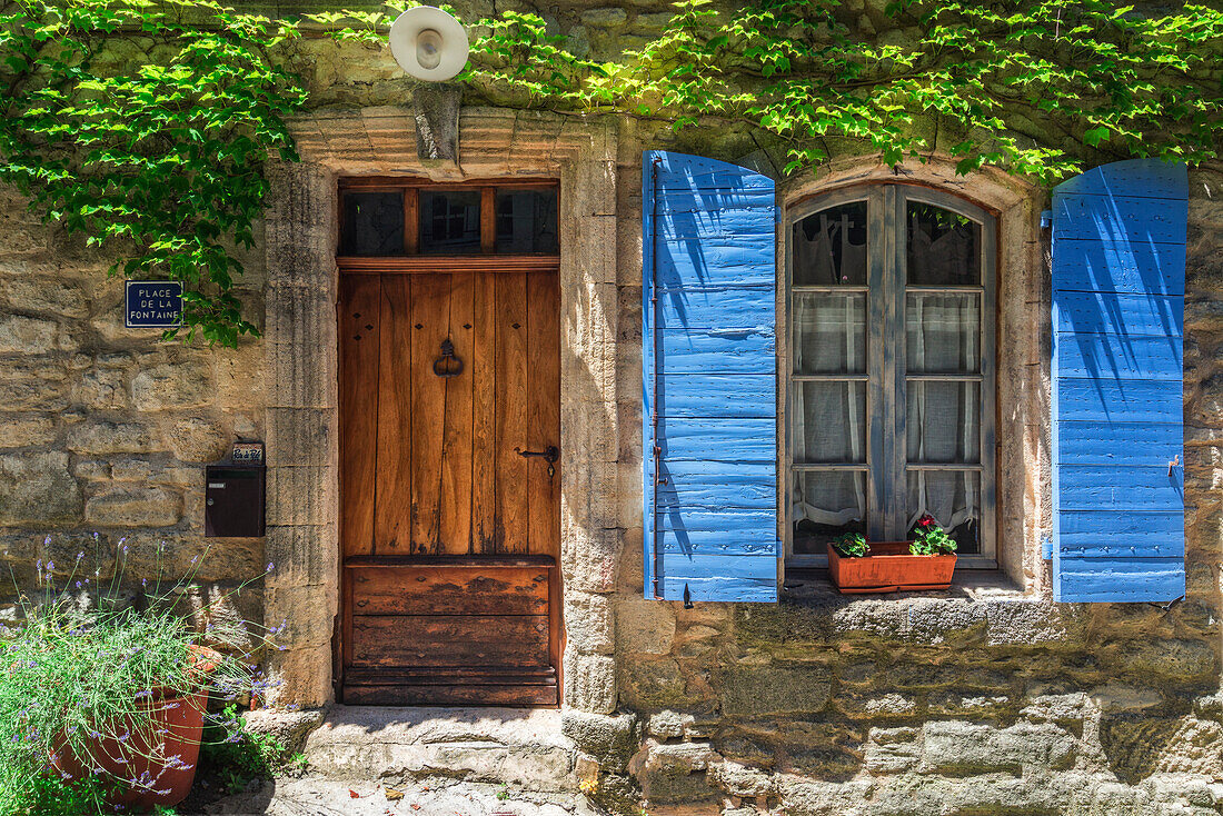 Provence, Southern France, France, A typical Provencal House