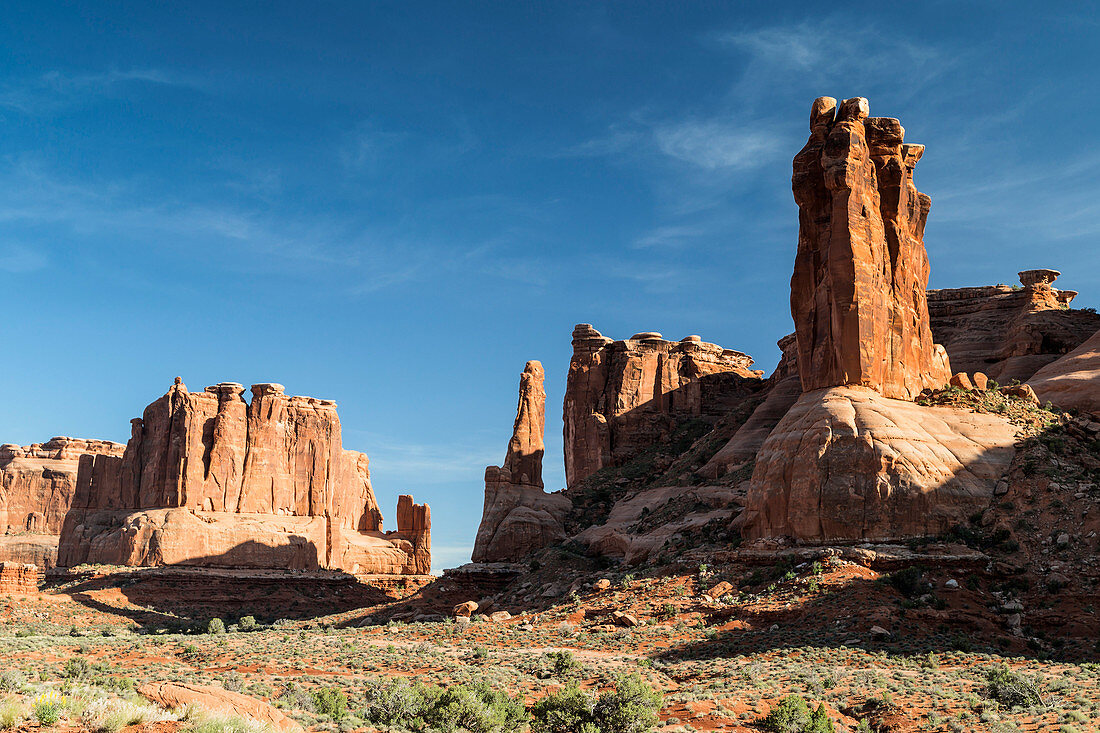 Tower in Arches Park, Moab, Utah, USA