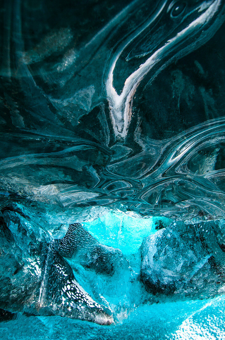 Eishöhle, Island, Nord Europa