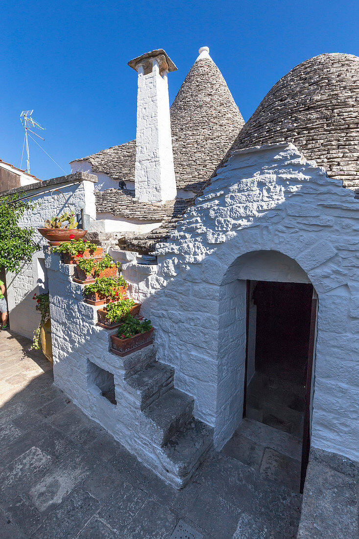 Trulli of Alberobello village, Bari district, Apulia, Italy