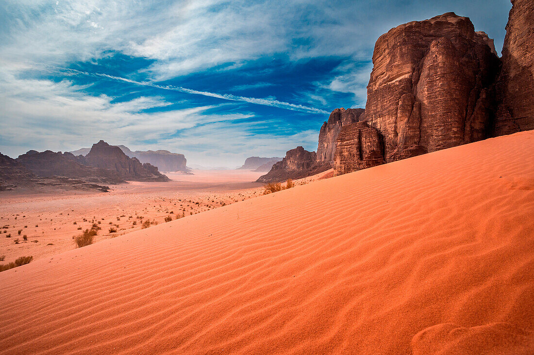 Wadi-Rum Wüste, Jordanien, Naher Osten