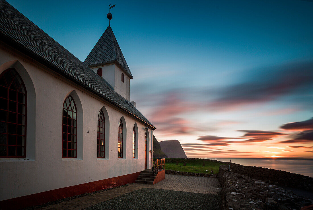 Vidareidi Church, Faroe Islands, Denmark