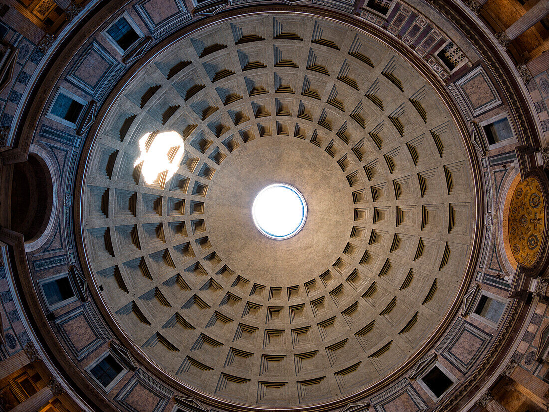 Europa, Italien, Lazio, Rom, Pantheon-Kuppel