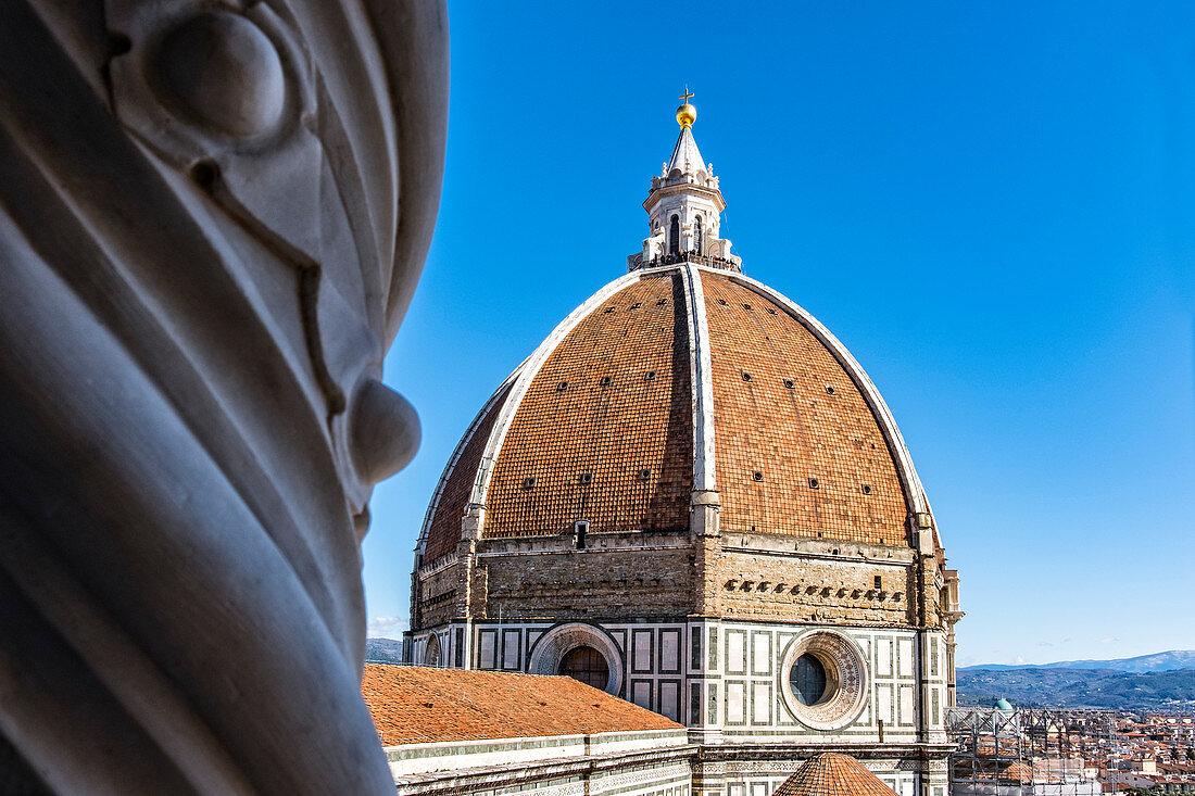 Italy, Tuscany, Florence, Santa Maria del Fiore cathedral, Brunelleschi's dome