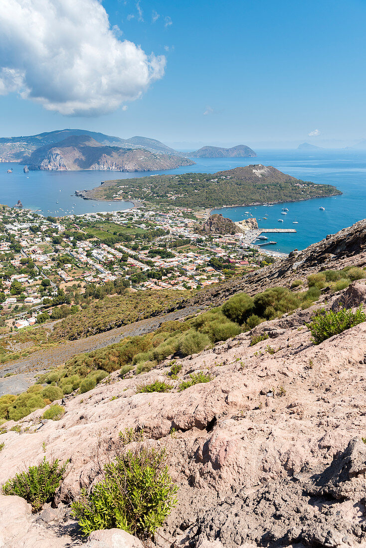 Vulkan, Messina Bezirk, Sizilien, Italien, Europa