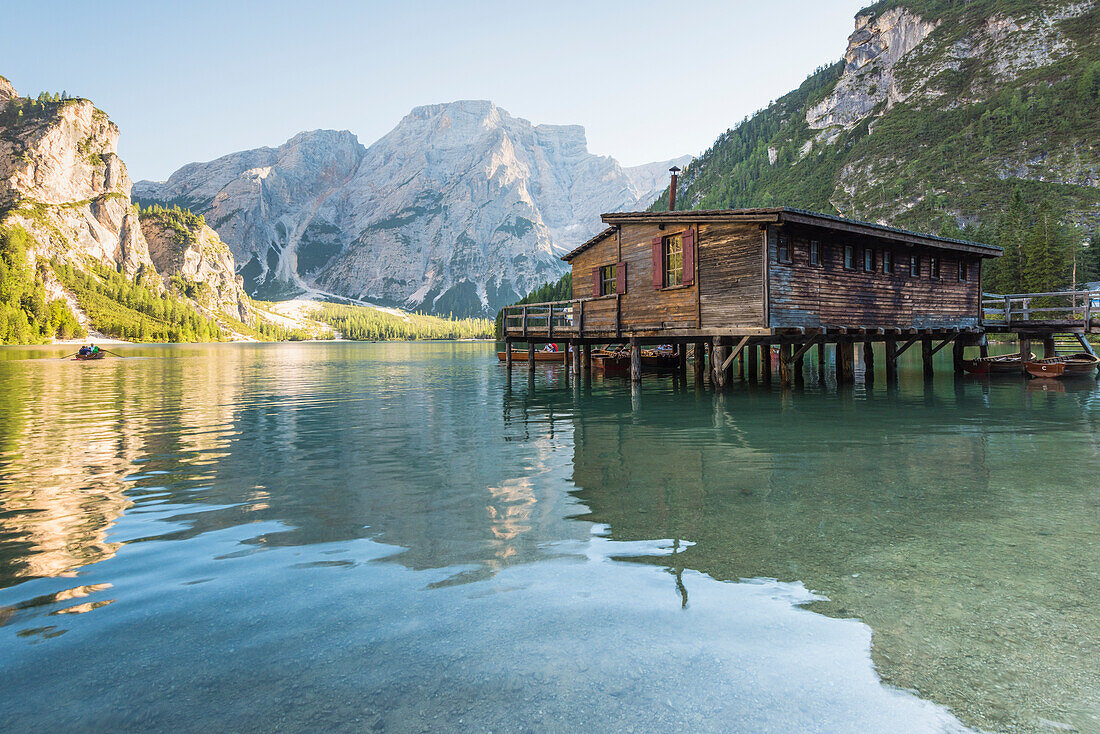 Lake Braies, Braies - Bolzano province , Trentino Alto Adige Italy