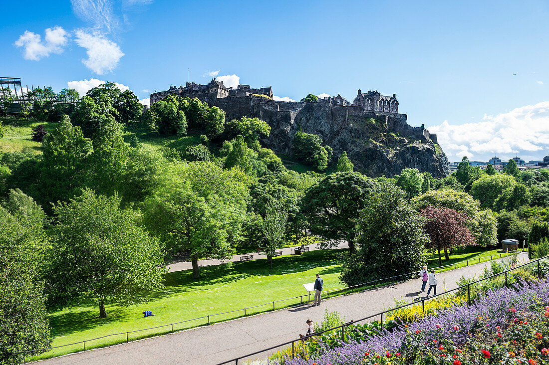 Edinburgh Castle, Edinburgh, Schottland, Vereinigtes Königreich, Europa