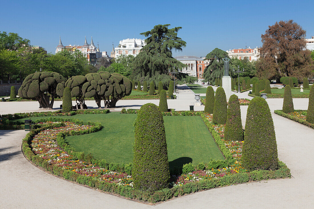 Retiro Park ,Parque del Buen Retiro, Madrid, Spain, Europe