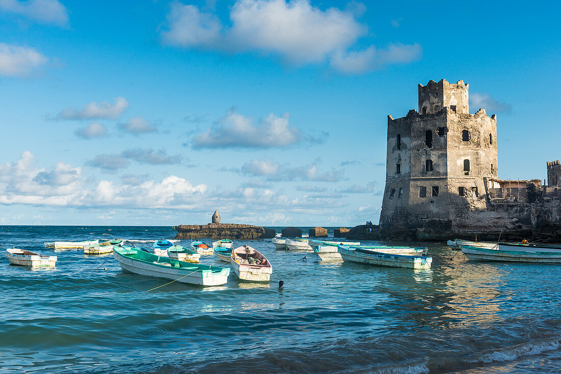 The Italian lighthouse in Mogadishu, Somalia, Africa