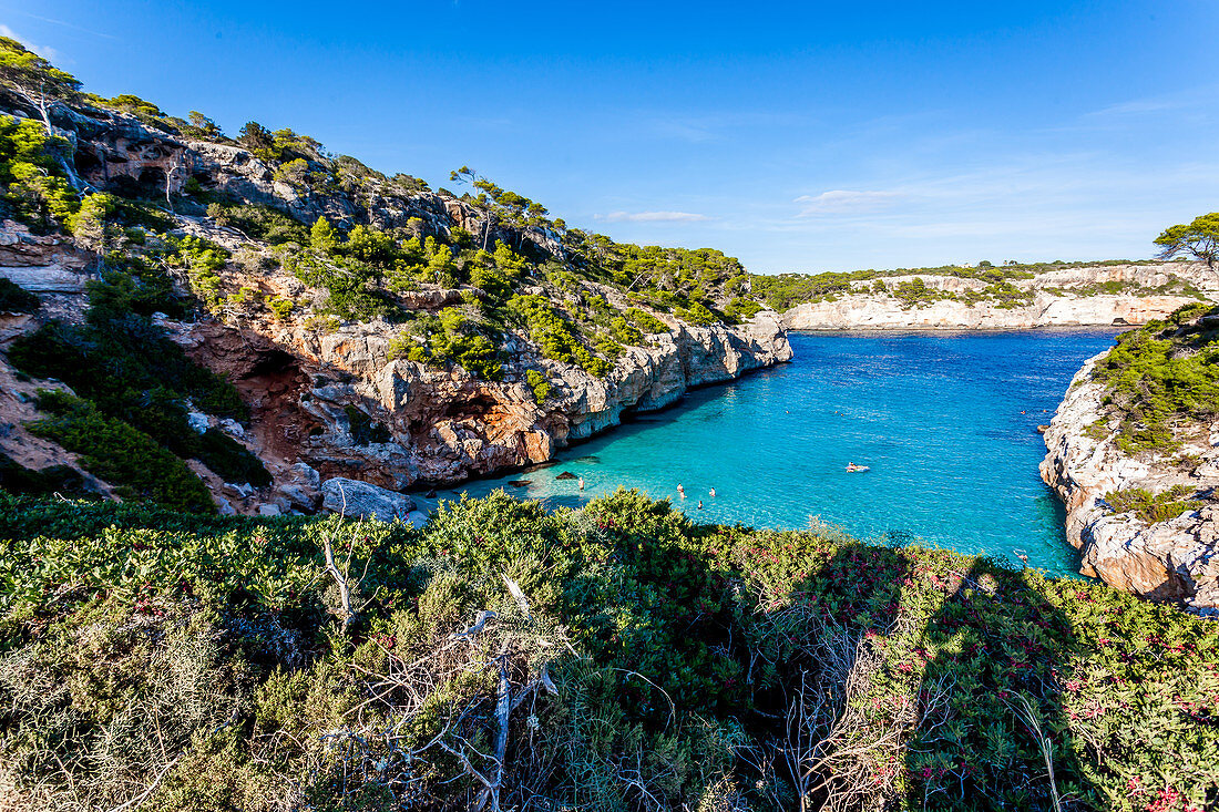 Calo des Moro, Mallorca, Balearic Islands, Spain