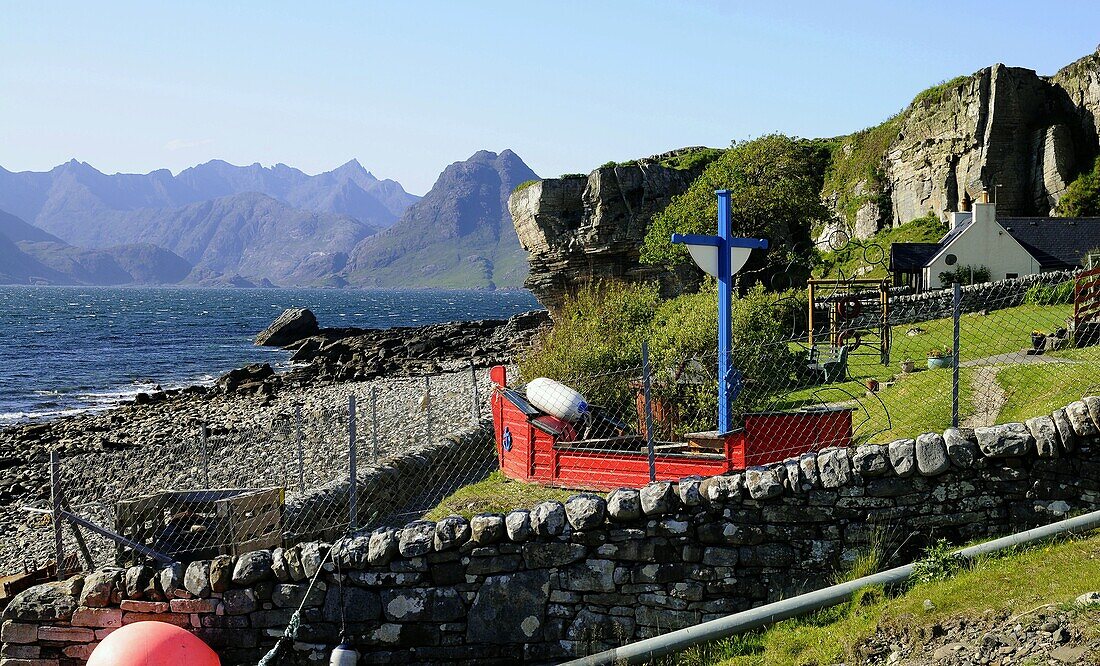 Near Elgol with the Cuillins, Isle of Skye, Scotland