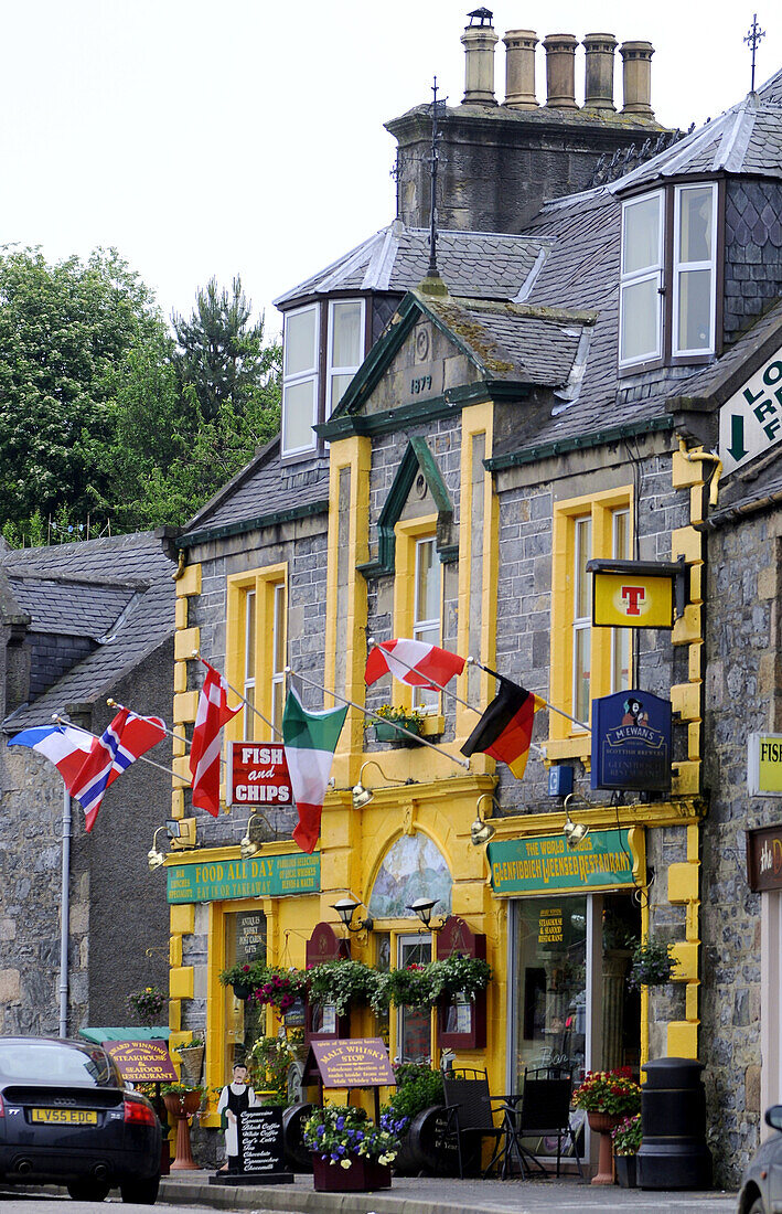 in Dufftown at the Wiskey Trail, Highlands, Scotland