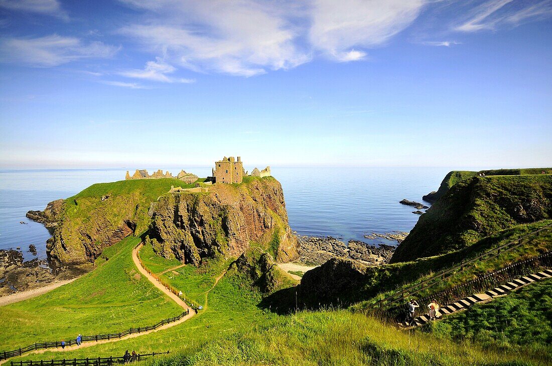 Dunnottar Castle bei Aberdeen, Scotland