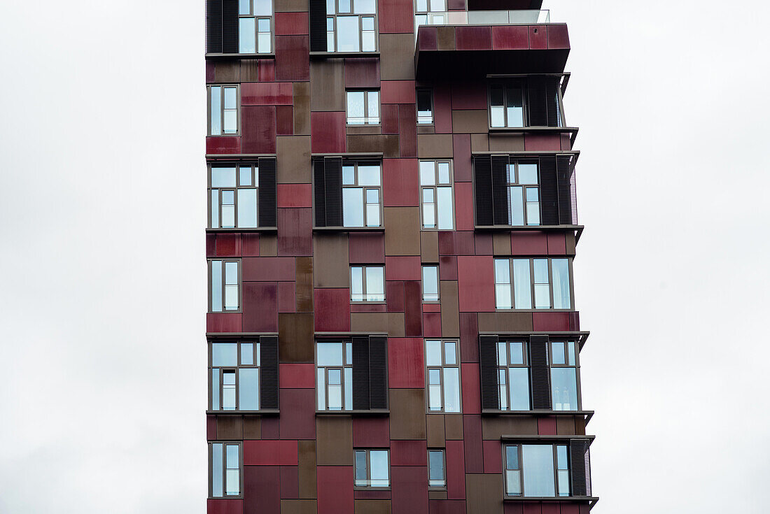 Residential house, Speicherstadt, Hamburg, Germany.