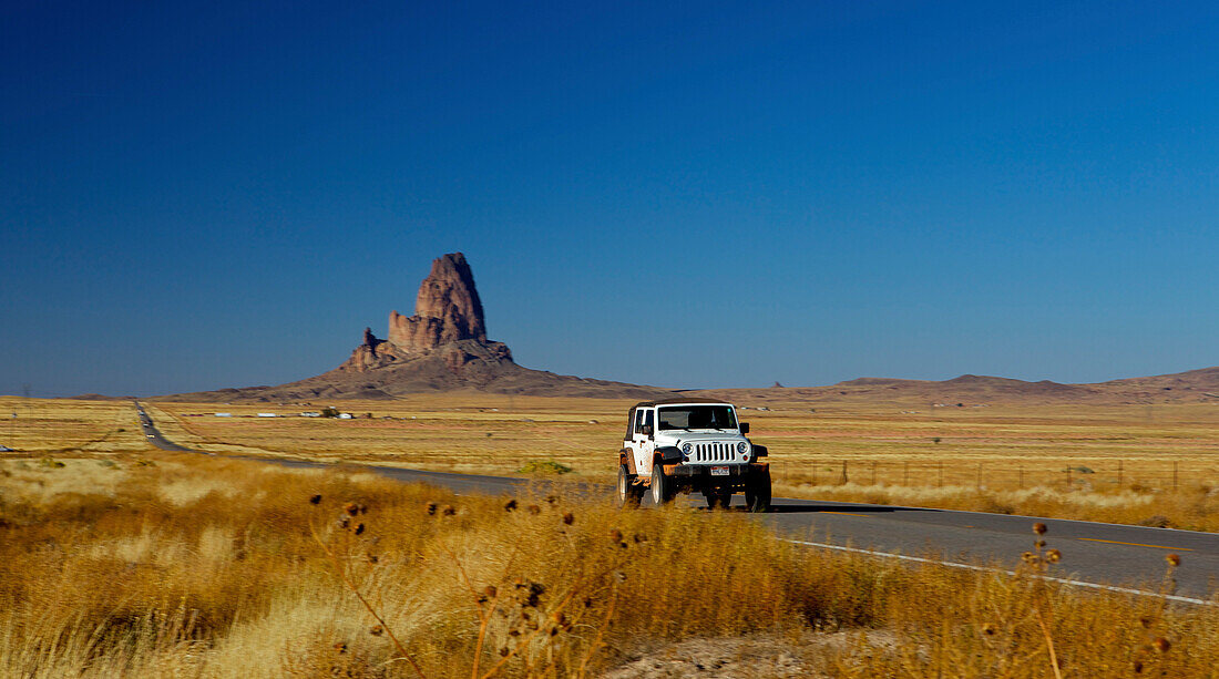 Off road driving to Monument Valley, Arizona, USA