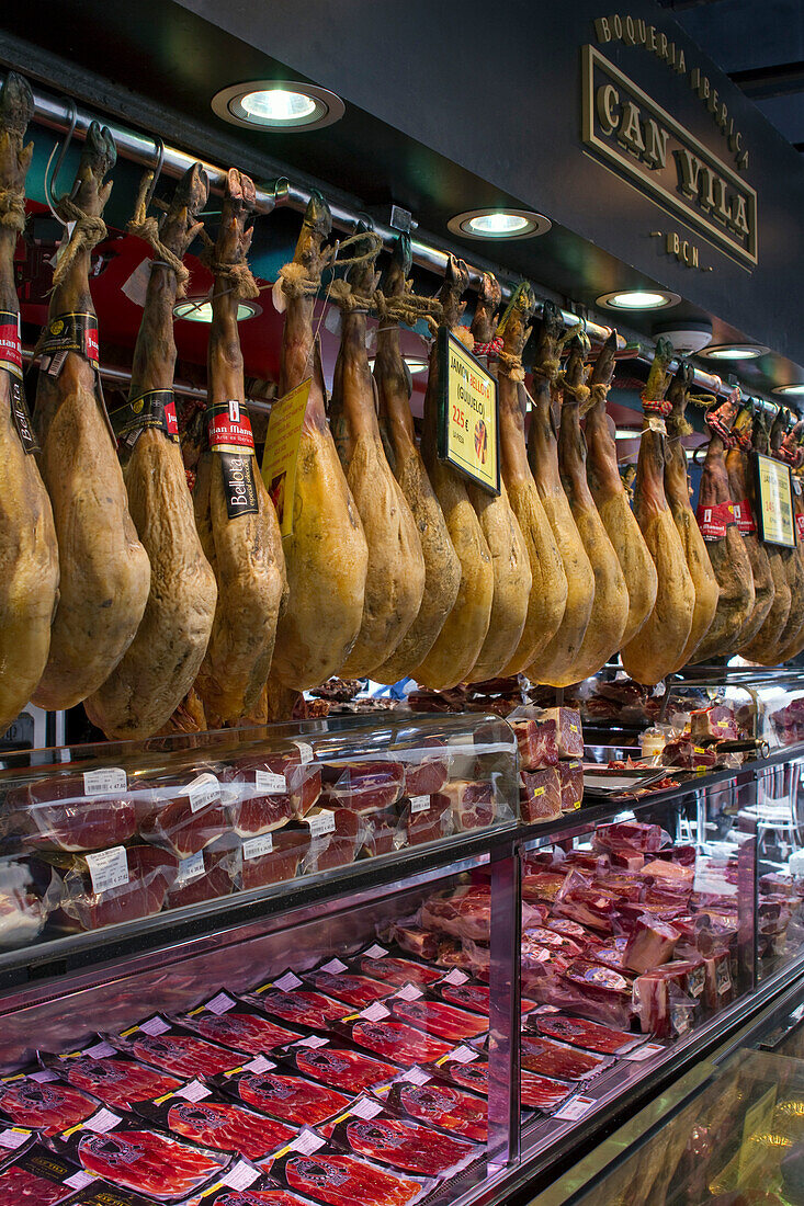 Spanien, Katalonien, Barcelona, ??Boqueria-Markt.