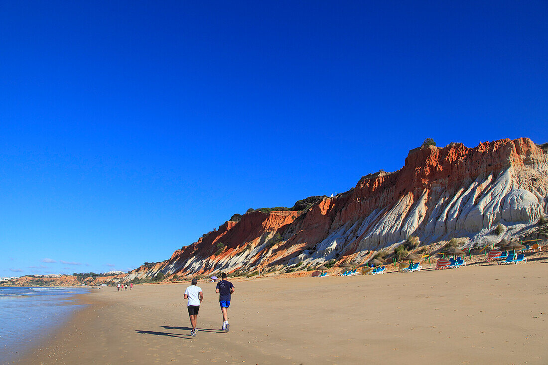 Portugal, Algarve, Falesia beach.