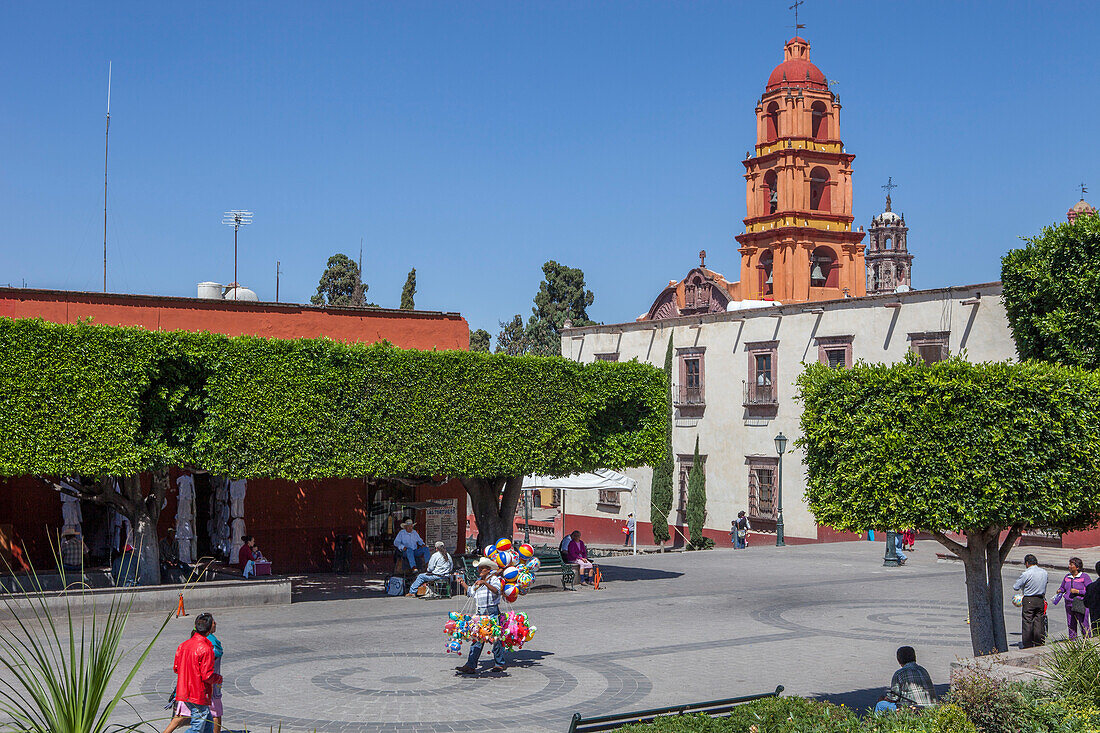 Mexico, State of Guanajuato, San Miguel de Allende, Plaza Civica Allende