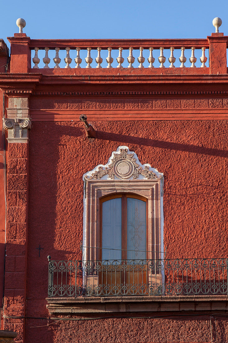 Mexico, State of Guanajuato, San Miguel de Allende, Palacio Municipal facade