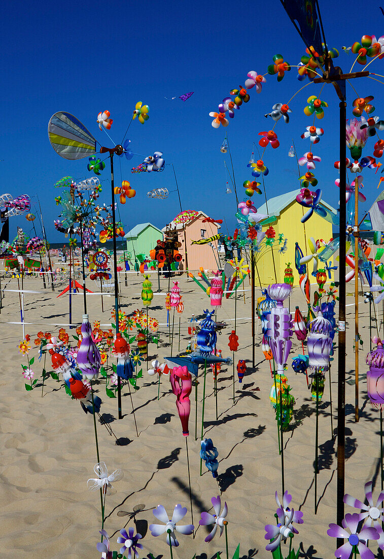 Frankreich, Nordfrankreich, Pas-de-Calais, Berck sur Mer, Drachenfestival