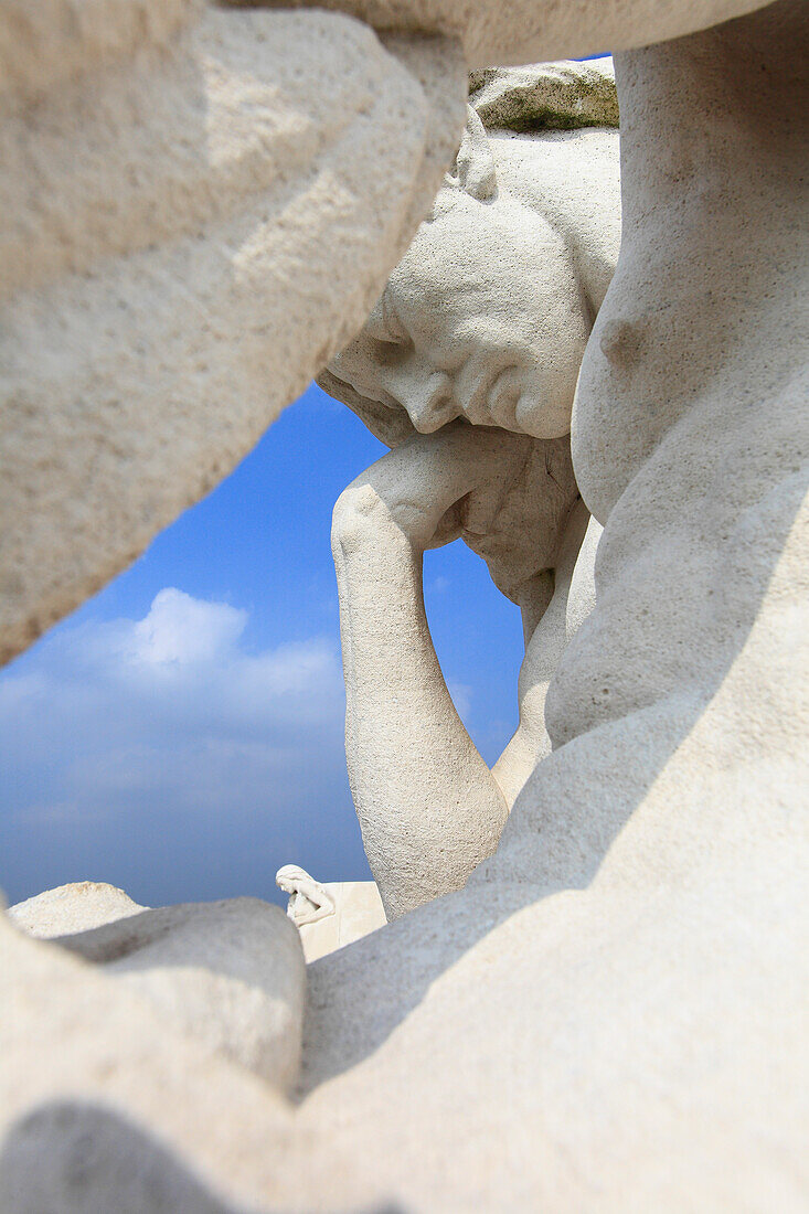 Frankreich, Nordfrankreich, Vimy, Denkmal des Ersten Weltkrieges.