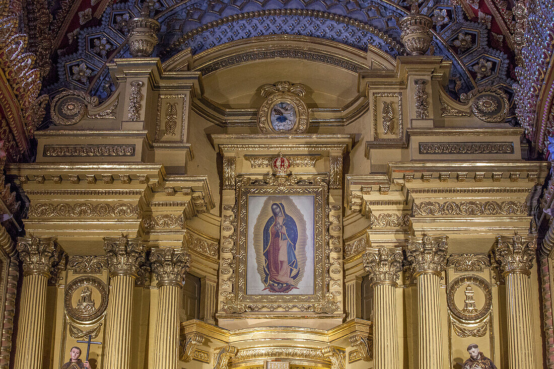 Mexiko, Bundesstaat Michoacan, Morelia, Wallfahrtskirche Nuestra Señora de Guadalupe, 15. Jahrhundert, Unesco-Weltkulturerbe