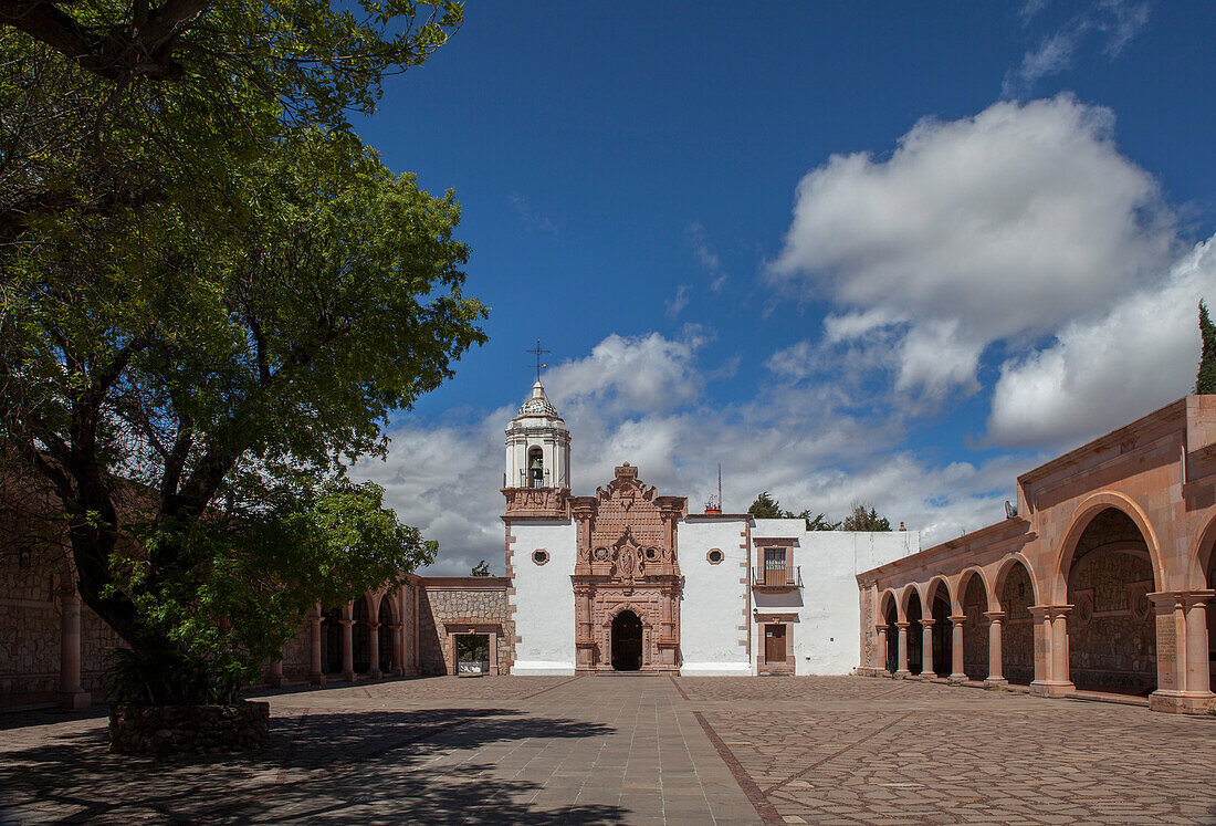 Mexiko, Bundesstaat Zacatecas, Zacatecas, Kapelle der Virgen del Patrocinio, 16. Jahrhundert auf dem Cerro de la Bufa